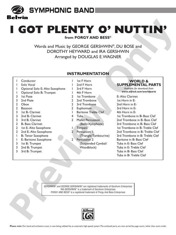 I Gotta Be Me - Concert Band Conductor Score & Parts (Digital Download)