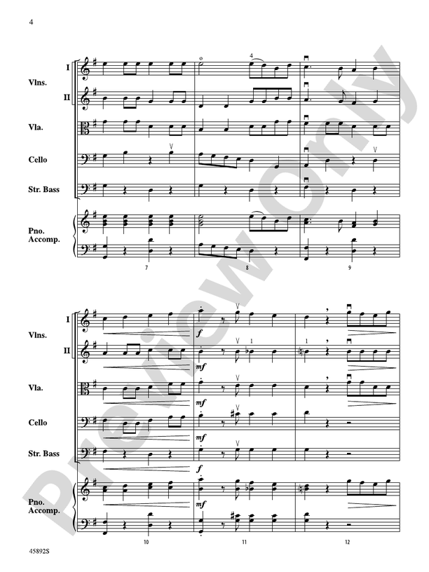 Klondike Fiddles - String Orchestra Conductor Score & Parts (Digital Download)