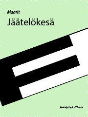 Jäätelökesä - Melody/Lyrics/Chords (Digital Download)