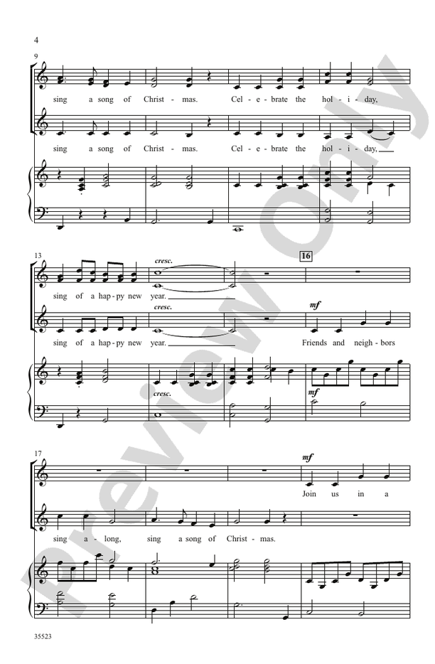 Carolers' Noel – SSA Choral Octavo (Digital Download)