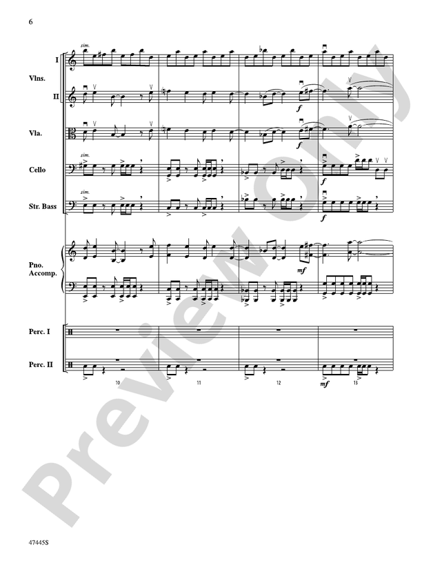 Smallfoot - String Orchestra Conductor Score & Parts (Digital Download)