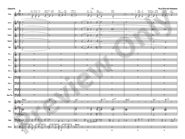 Polkadots and Moonbeams - Jazz Ensemble Conductor Score & Parts(Digital Download)