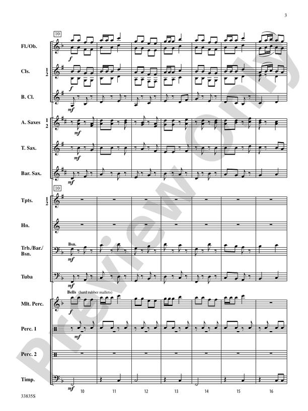 American Song Settings, No. 2 - Concert Band Conductor Score & Parts (Digital Download)