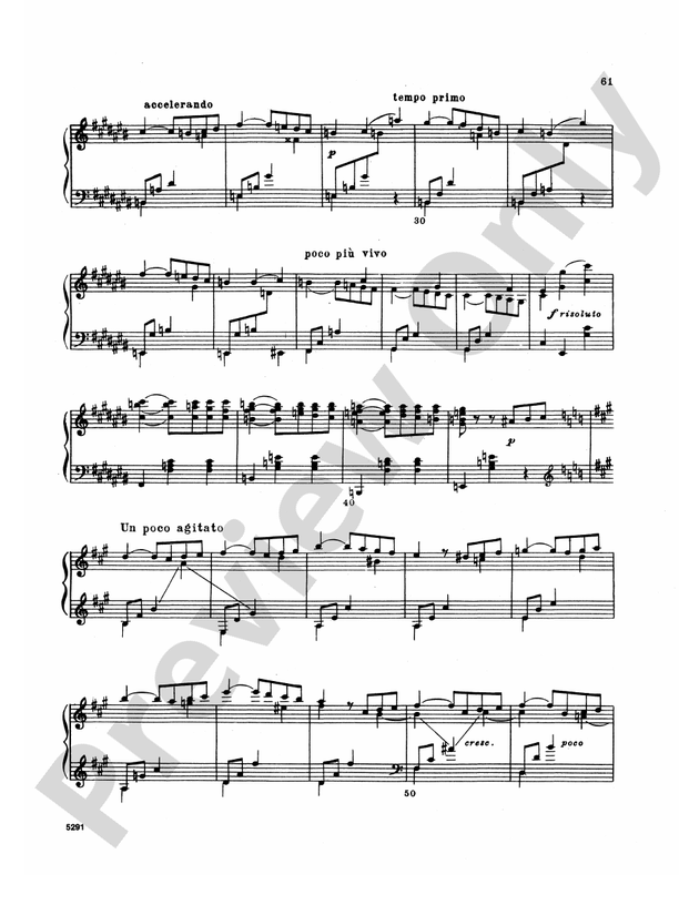 Rimsky-Korsakov - Piano Solos, Volume II - Piano Solo (Digital Download)