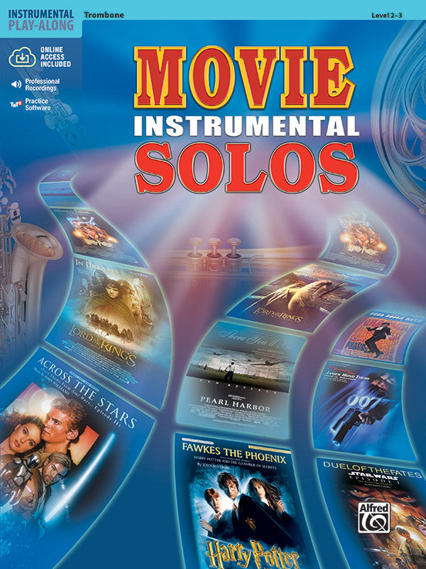 Movie Inst Solos Trombone Bk/CD