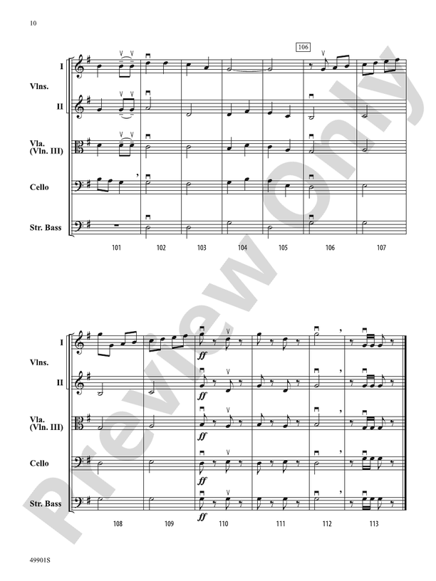 Prelude to Christmas - String Orchestra Conductor Score & Parts (Digital Download)