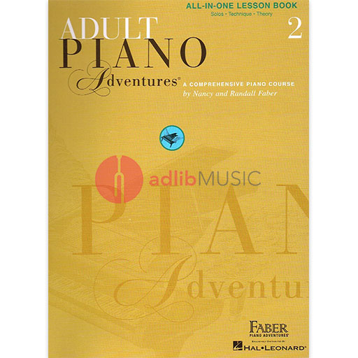 Adult Piano Adventures All-In-One Lesson Book 2 - Piano by Faber/Faber Hal Leonard 420246