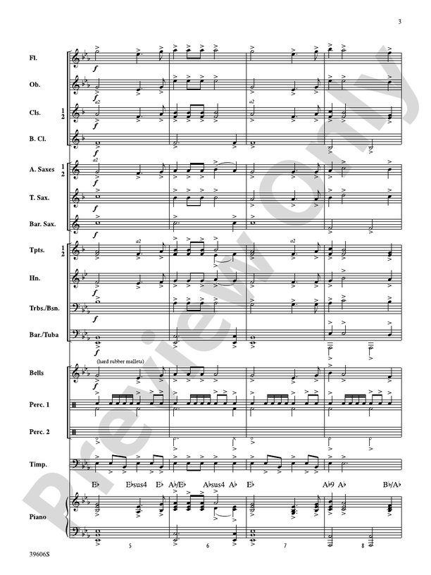 Call to the Heroes - Concert Band Conductor Score & Parts (Digital Download)