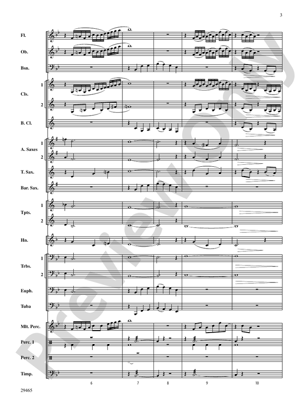 Thrill Ride - Concert Band Conductor Score & Parts (Digital Download)