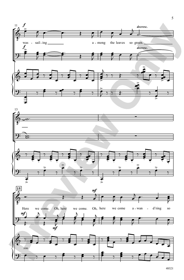 A-Wassailing! - TTBB Choral Octavo (Digital Download)