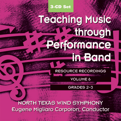 Teaching Music Through Perf Band Cd V6 Gr 2 & 3 -