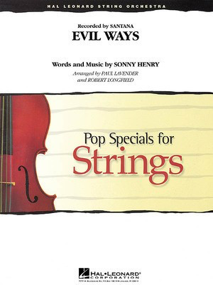 Evil Ways - Paul Lavender|Robert Longfield Hal Leonard Score/Parts