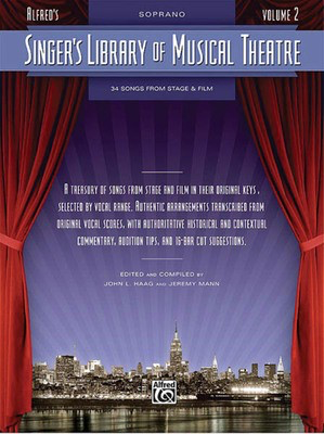 Singer's Library of Musical Theatre - Vol. 2 - Soprano Book Only - Various - Vocal Soprano Hal Leonard Piano & Vocal