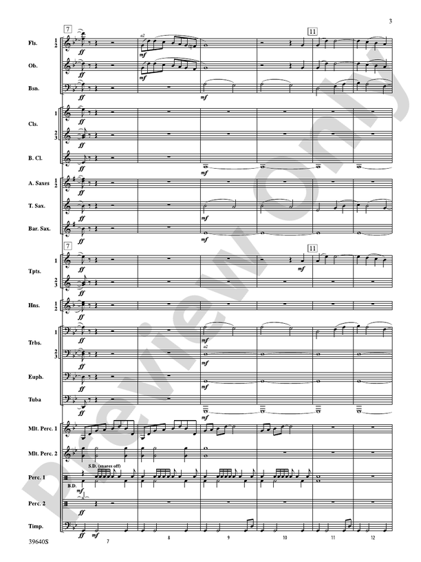 Ancient Carol Variants - Concert Band Conductor Score & Parts (Digital Download)