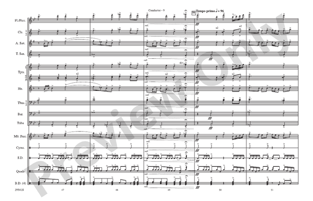 Rocket's Red Glare – Marching Band Conductor Score & Parts (Digital Download)