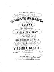 All Among The Summer Roses - Vocal/Piano (Digital Download)