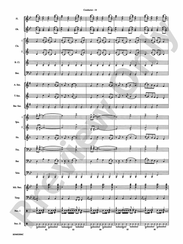 When Summer Takes Flight - Concert Band Conductor Score & Parts (Digital Download)