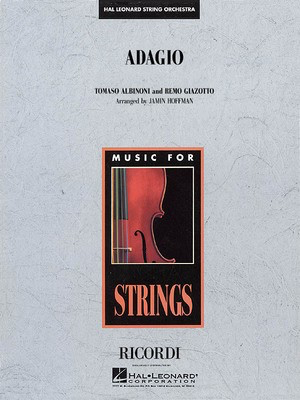 Adagio - Remo Giazotto|Tomaso Albinoni - Jamin Hoffman Hal Leonard Score/Parts
