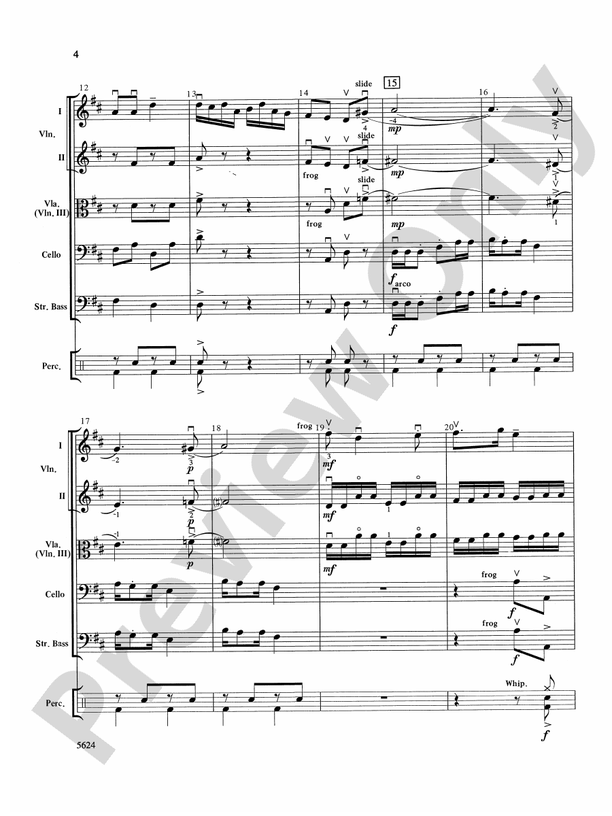 Fiddler's Stew – String Orchestra Conductor Score & Parts (Digital Download)
