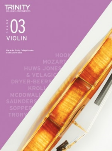 Trinity Violin 2020-2023 Grade 3 - Score & Part - Trinity College London