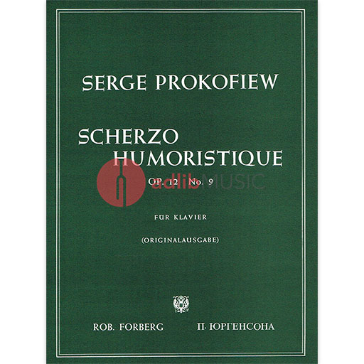 Prokofiev - Scherzo Humoristique Op12 #9 - Piano Forberg F1055