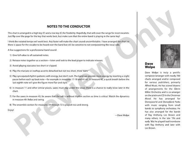 Just Friends (Jazz Vocal Series) - Jazz Ensemble Conductor Score & Parts(Digital Download)
