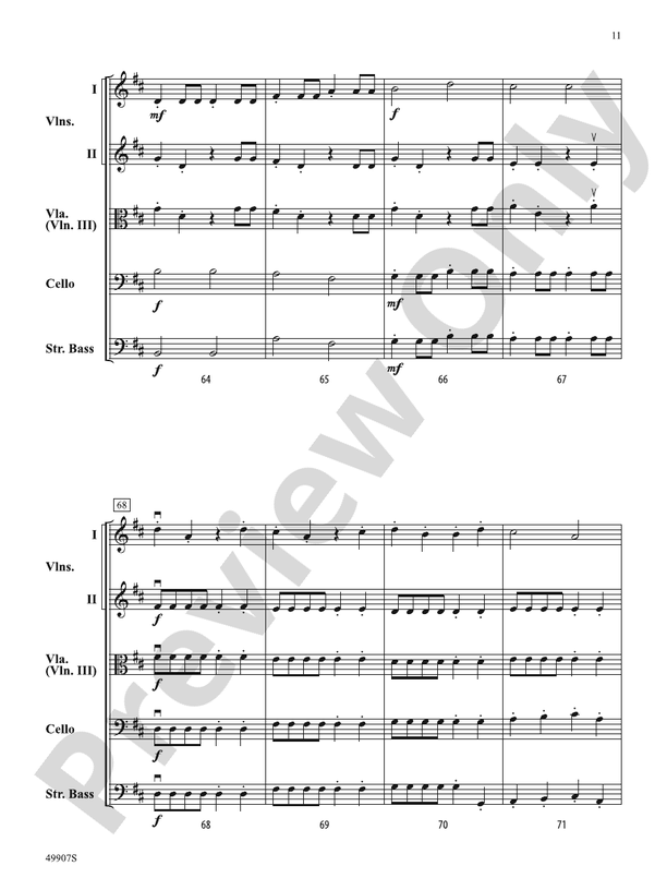 Playground Games - String Orchestra Conductor Score & Parts (Digital Download)