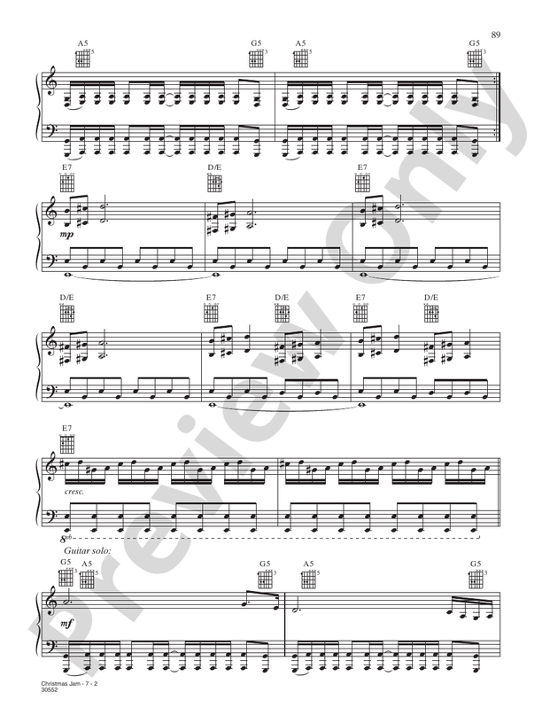 Christmas Jam - DSM-PS-0010908 - Piano (Digital Download)