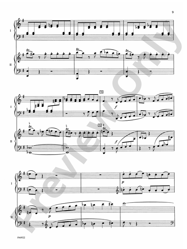 Eine Kleine Nachtmusik - 2 Pianos, 4 Hands (Digital Download)