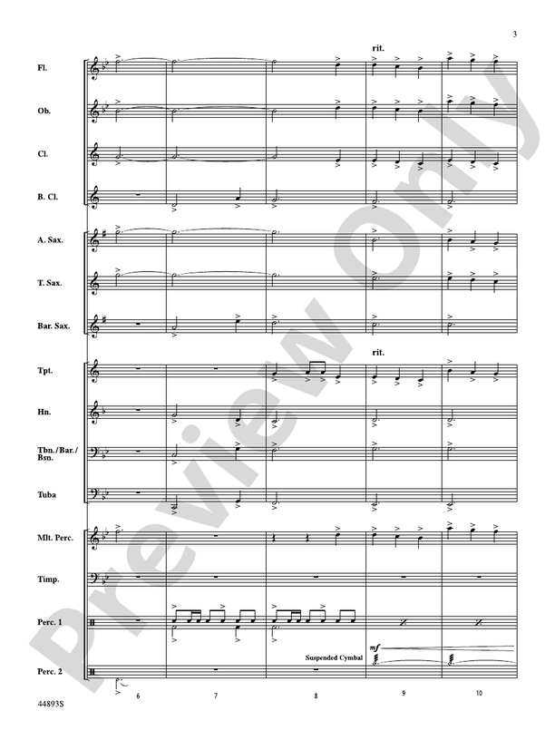 From the Yorkshire Coast - Concert Band Conductor Score & Parts (Digital Download)