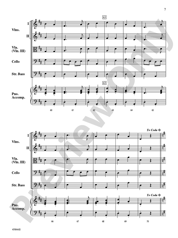 The Polka Dot Polka - String Orchestra Conductor Score & Parts (Digital Download)