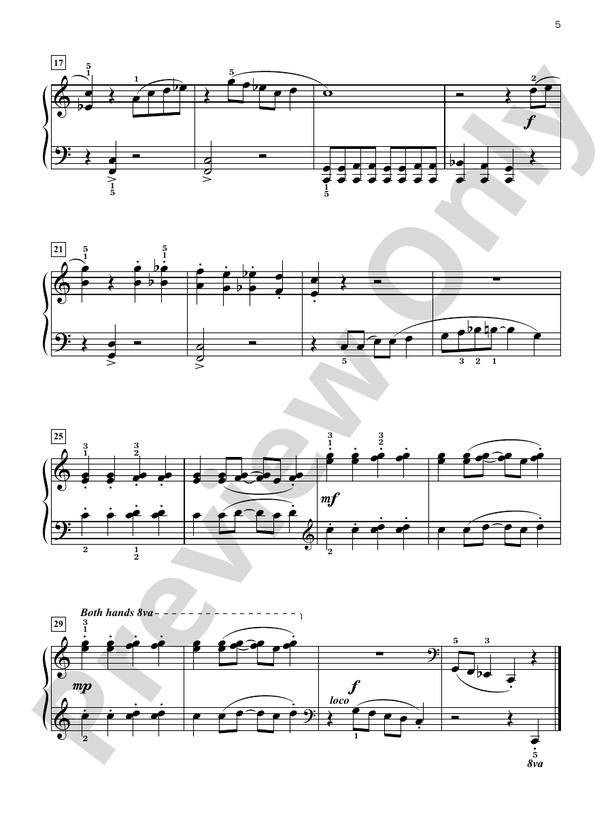 Five-Star Solos, Book 4: 9 Colorful Piano Solos - Piano (Digital Download)