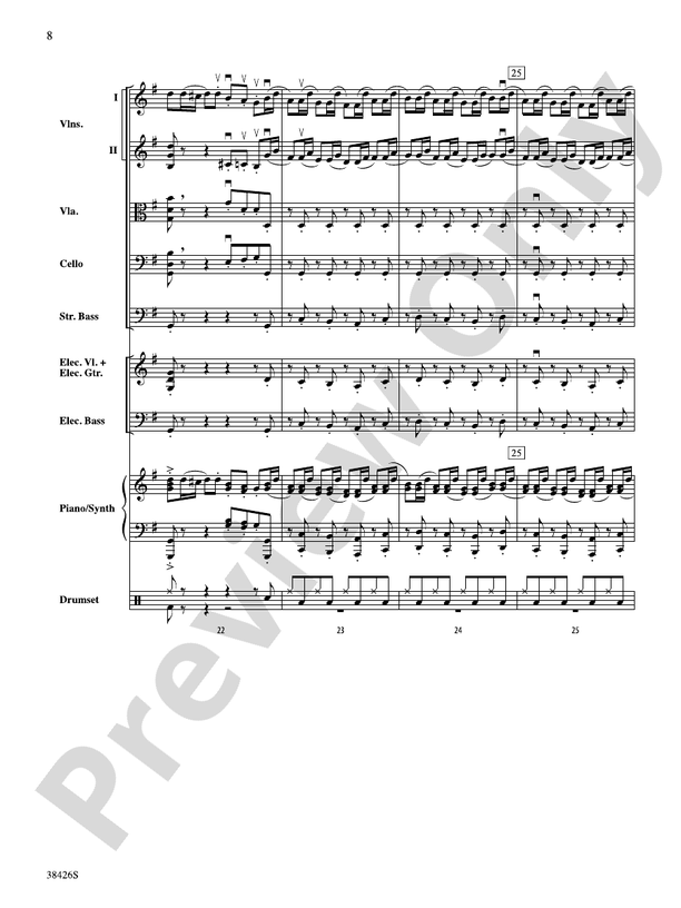 A Mad Russian's Christmas – String Orchestra Conductor Score & Parts (Digital Download)