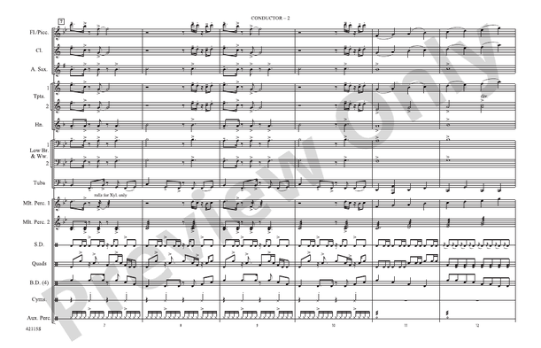 You Ought to Be Having Fun / What Is Hip? – Marching Band Conductor Score & Parts (Digital Download)
