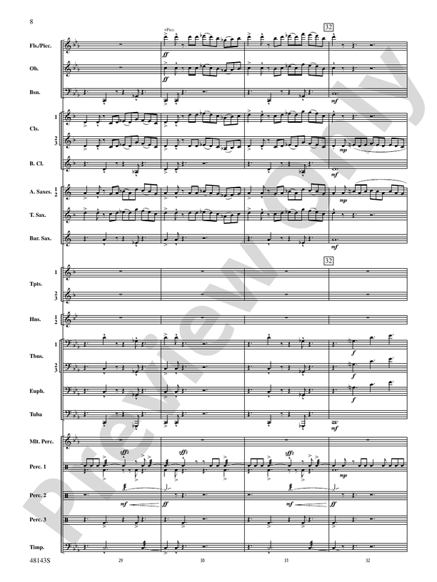 Glorious Revolution (Grade 4) - Concert Band Conductor Score & Parts (Digital Download)