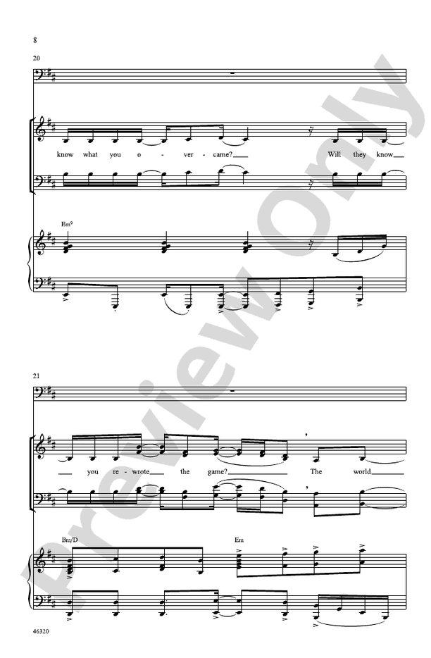 Hamilton – SATB Choral Octavo (Digital Download)
