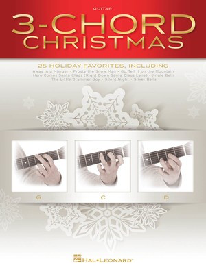 3-Chord Christmas (G-C-D) - Guitar Melody Line, Lyrics & Chords - Hal Leonard