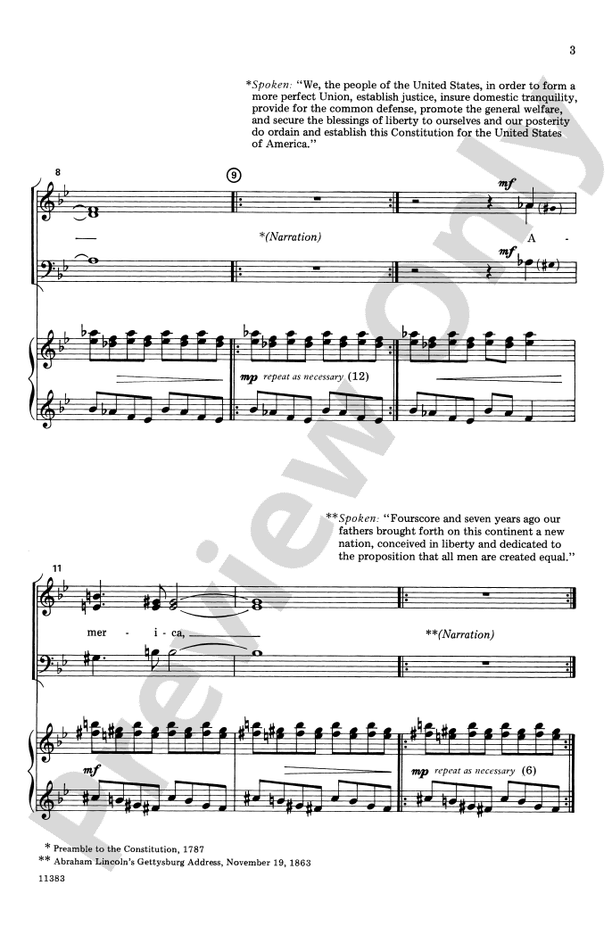 America, the Beautiful - SAB Choral Octavo (Digital Download)