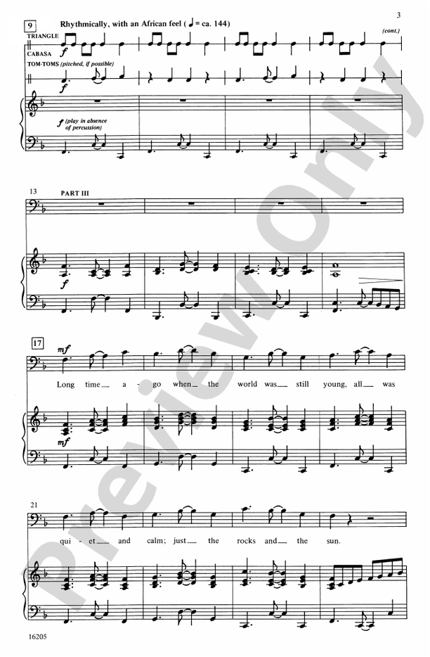 Dansi Na Kuimba (Dance and Sing-Swahili) – 3-Part Mixed Choral Octavo (Digital Download)