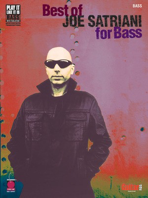 Best of Joe Satriani for Bass - Bass Guitar Cherry Lane Music Bass TAB