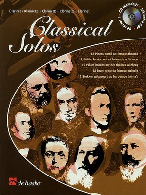 Classical Solos - Classical Instrumental Play-Along (Book/CD Pack) - Clarinet Michael Friedmann De Haske Publications /CD