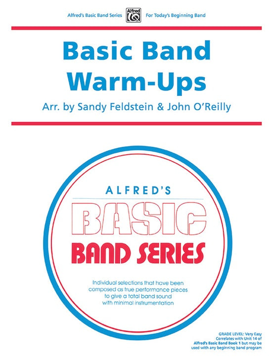 Basic Band Warm-ups - Concert Band Conductor Score & Parts (Digital Download)
