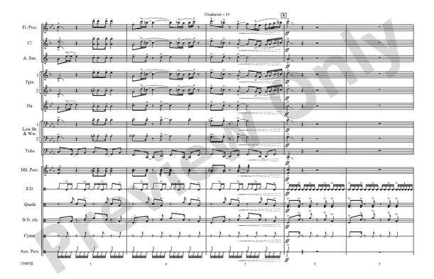 Shorties #16 – Marching Band Conductor Score & Parts (Digital Download)