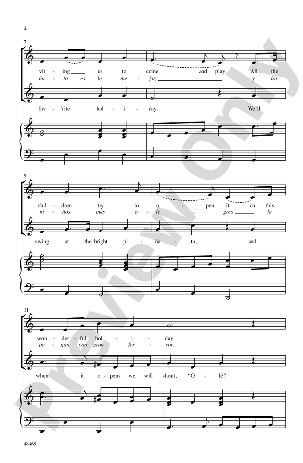 A Holiday Fiesta! - 2-Part Choral Octavo (Digital Download)