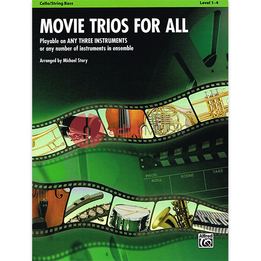 Movie Trios for All Cello