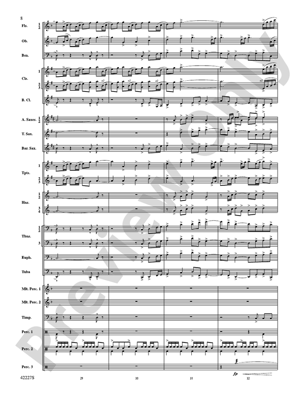 Ludlow - Concert Band Conductor Score & Parts (Digital Download)