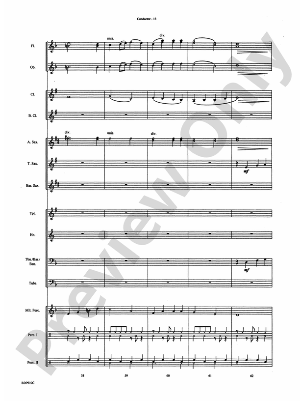 Voodoo Dance - Concert Band Conductor Score & Parts (Digital Download)