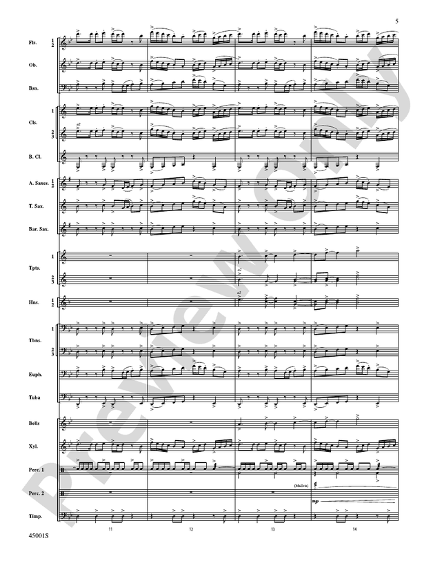 Rephrygeration - Concert Band Conductor Score & Parts (Digital Download)