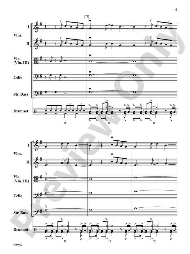 The LEGO Ninjago Movie: Selections from the Motion Picture Soundtrack - String Orchestra Conductor Score & Parts (Digital Download)