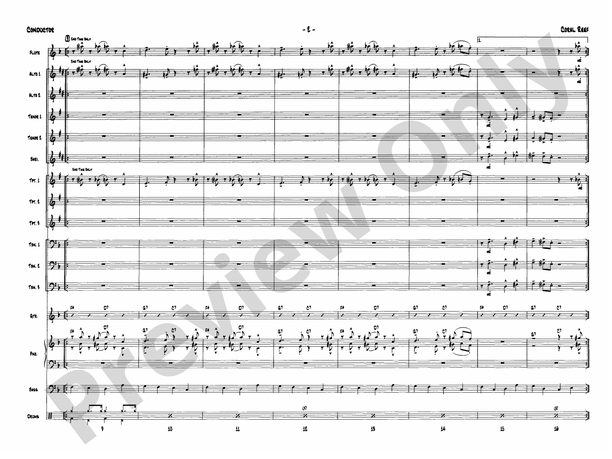 Coral Reef - Jazz Ensemble Conductor Score & Parts (Digital Download)